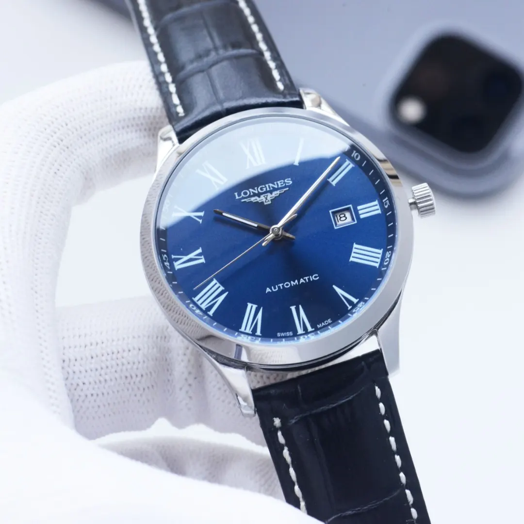 Longines 小牛皮 手錶 經典腕表款