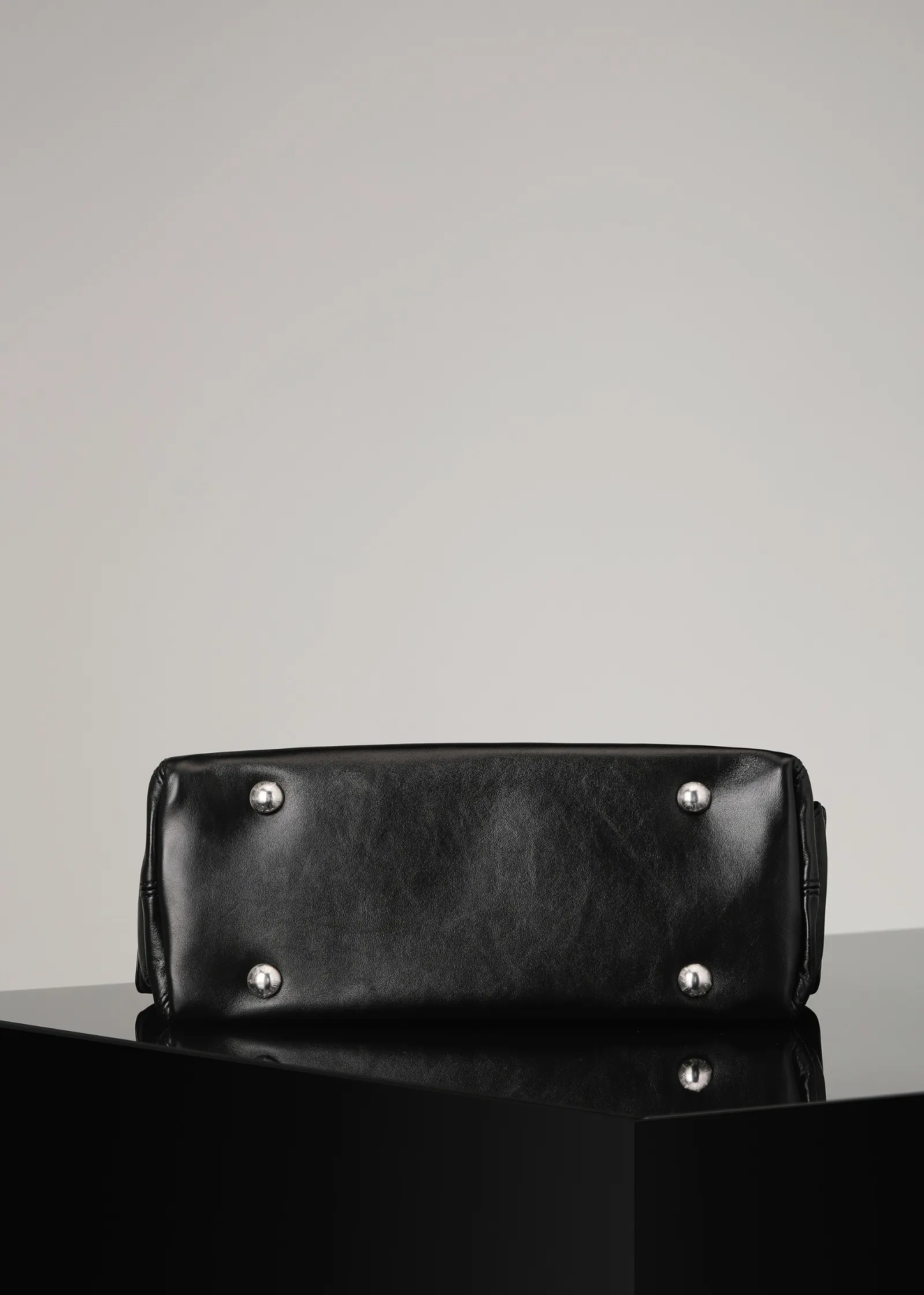Black Monogram Chain Bag