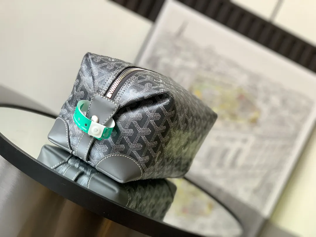 Gray Cosmetic Pouch Travel