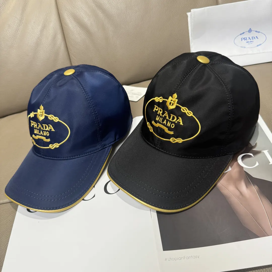 Prada 牛皮 棒球帽 日常休闲款 款7