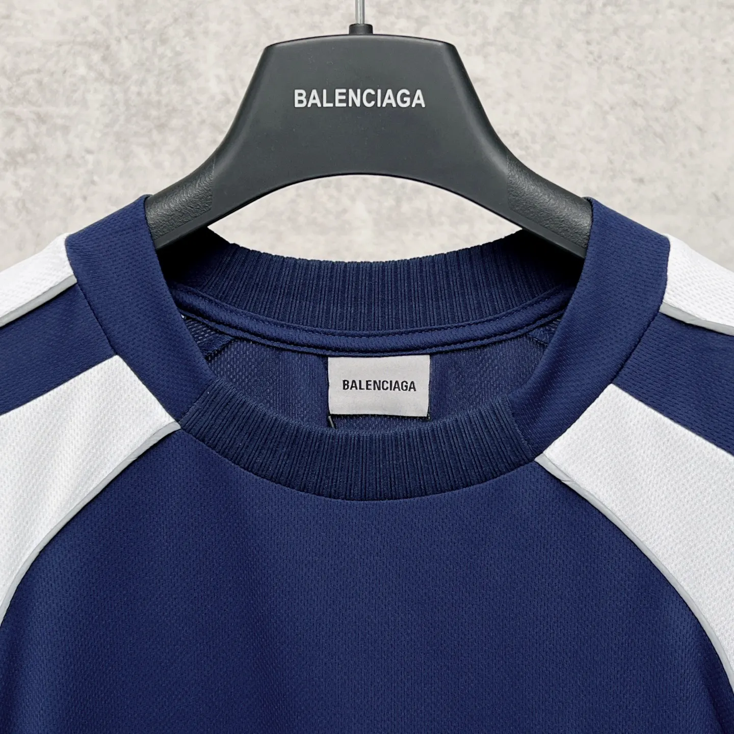 Balenciaga 黑色 Logo 短袖T恤 宽松休闲