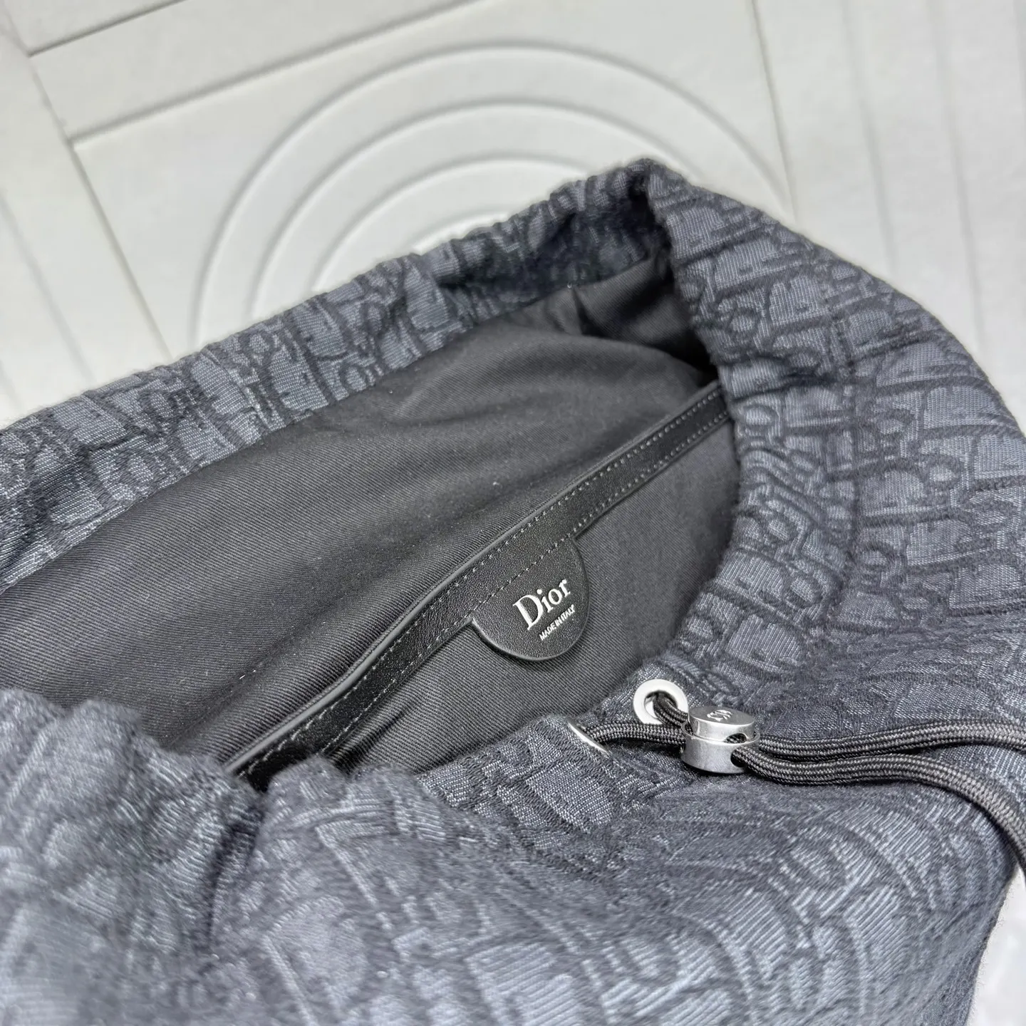Dior Black Backpack Leather