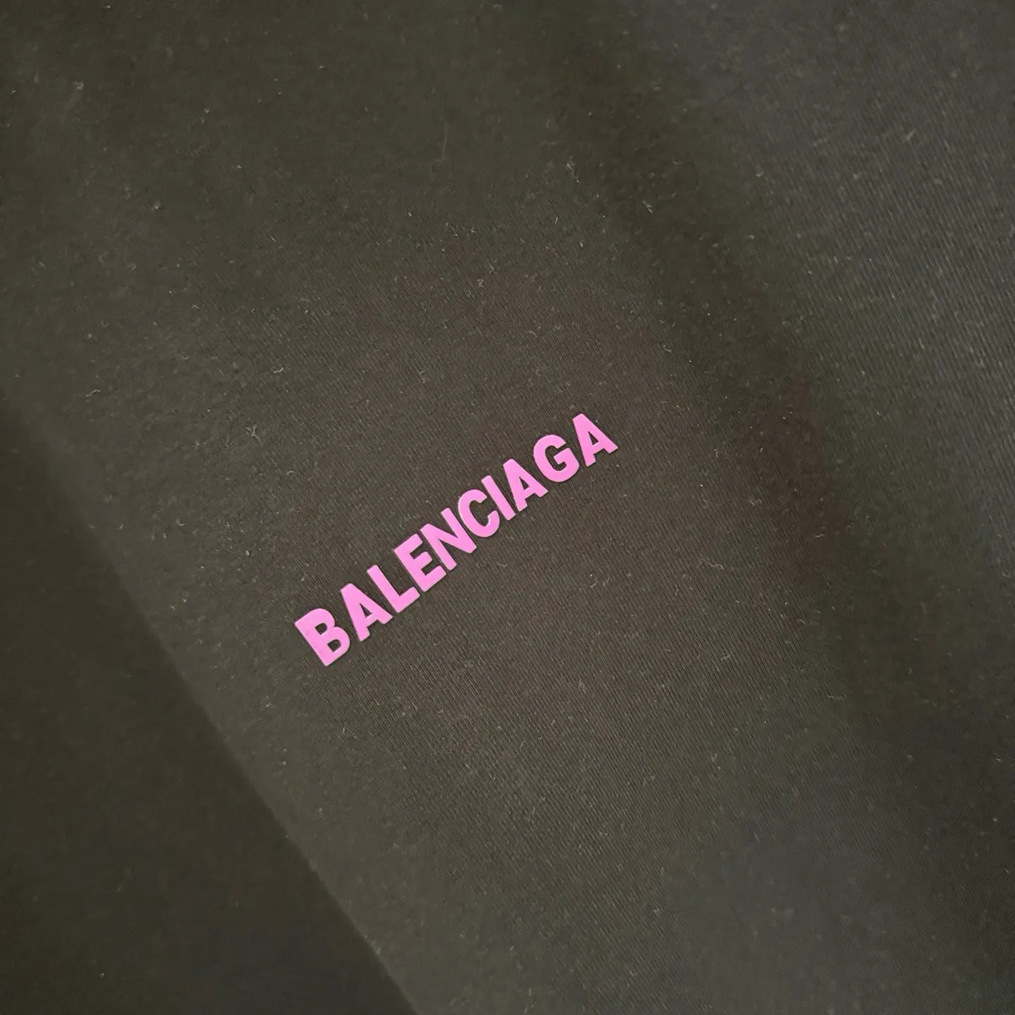 Balenciaga Logo Short Sleeve T-Shirt Street