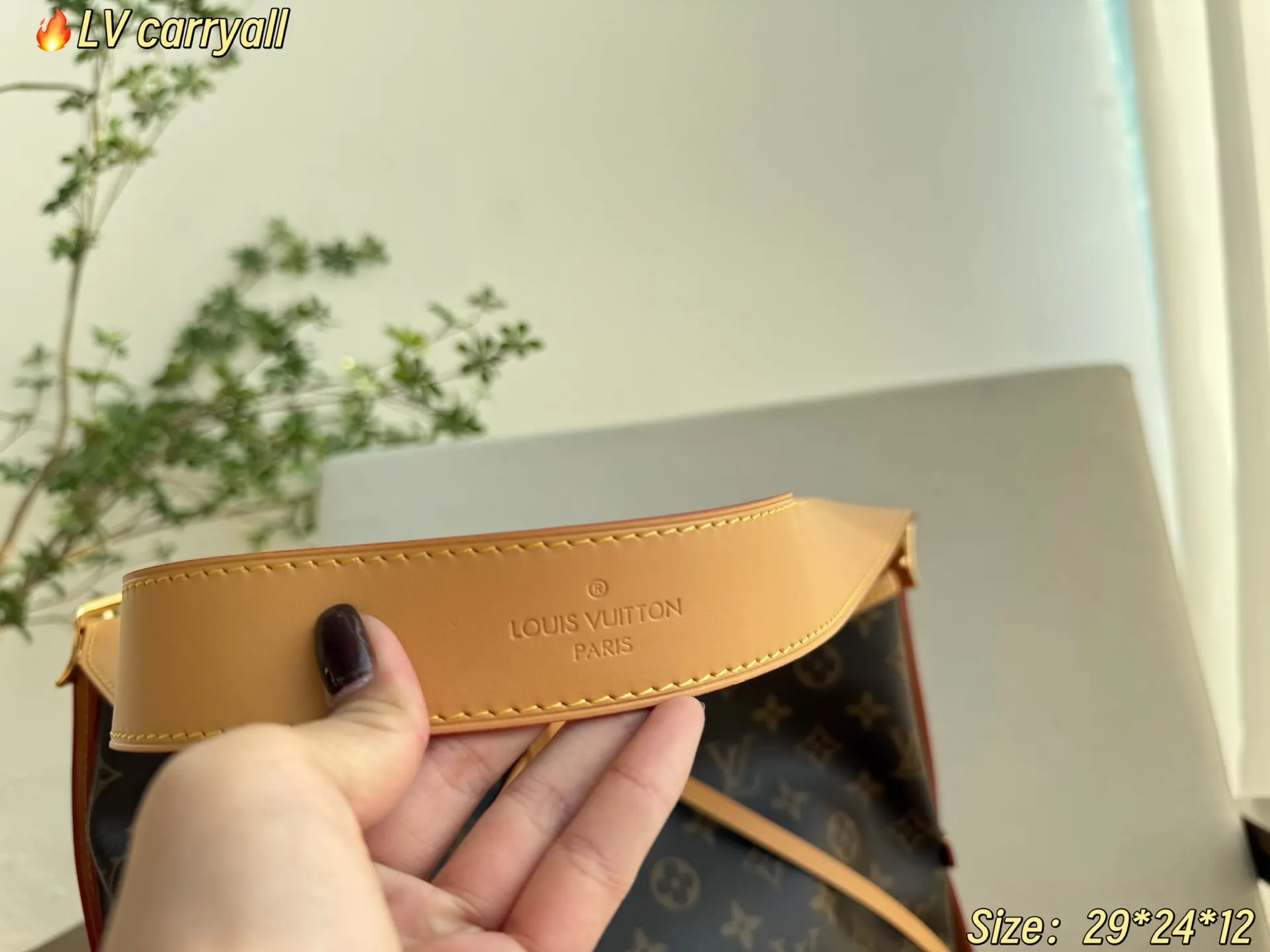 LV CarryAll 老花 斜挎包 轻便斜挎款