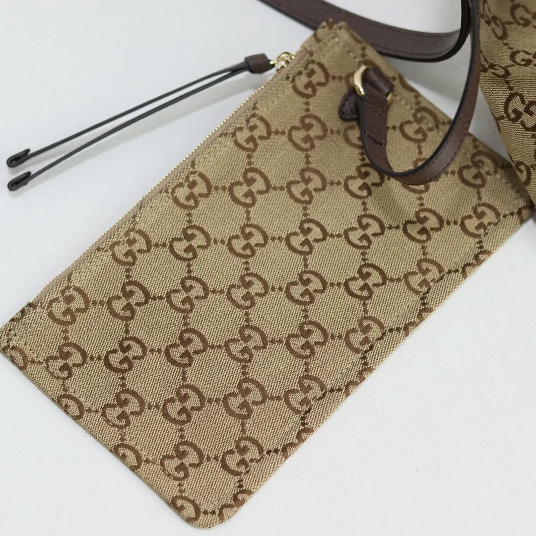 Gucci 棕色 托特包 手提单肩