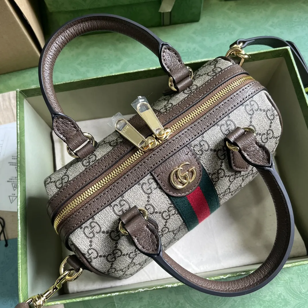 Gucci Monogram Top Handle Bag