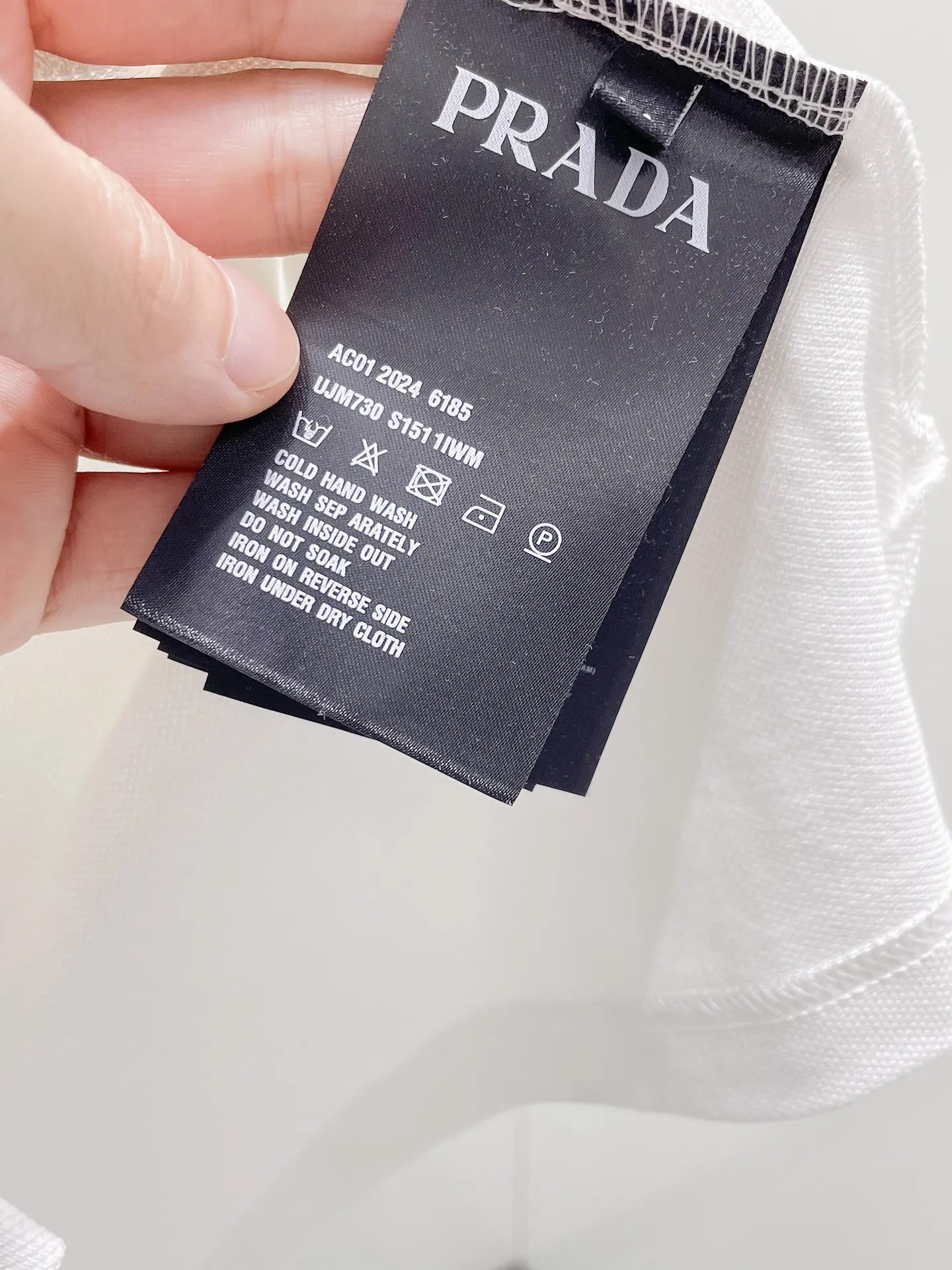 PRADA 棉质 Logo Polo衫 休闲百搭款