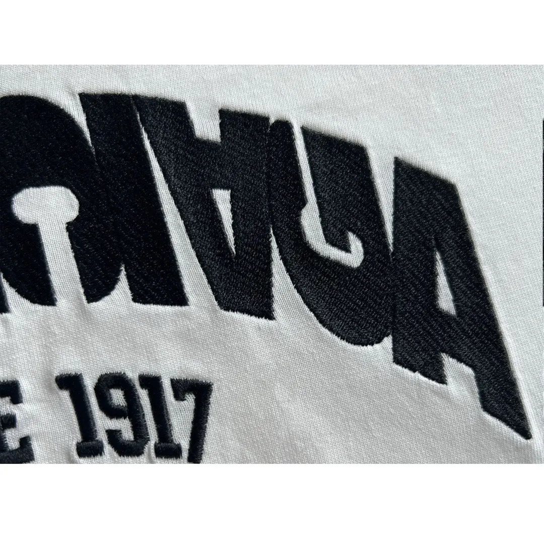 Balenciaga 白色 纯棉 Logo 短袖T恤