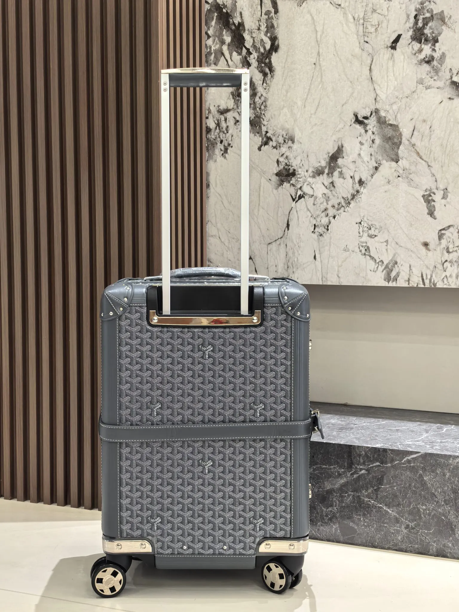 Goyard 戈雅 寸登机箱 全手工精心打造 行李箱 旅行拉杆款 輕便出行款