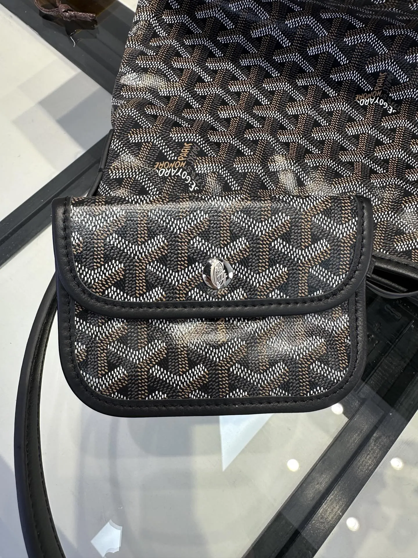 Goyard Black Tote Bag