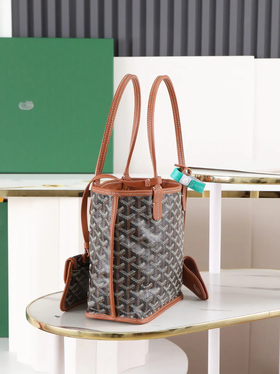 Goyard 小牛皮 手提包 通勤手提款