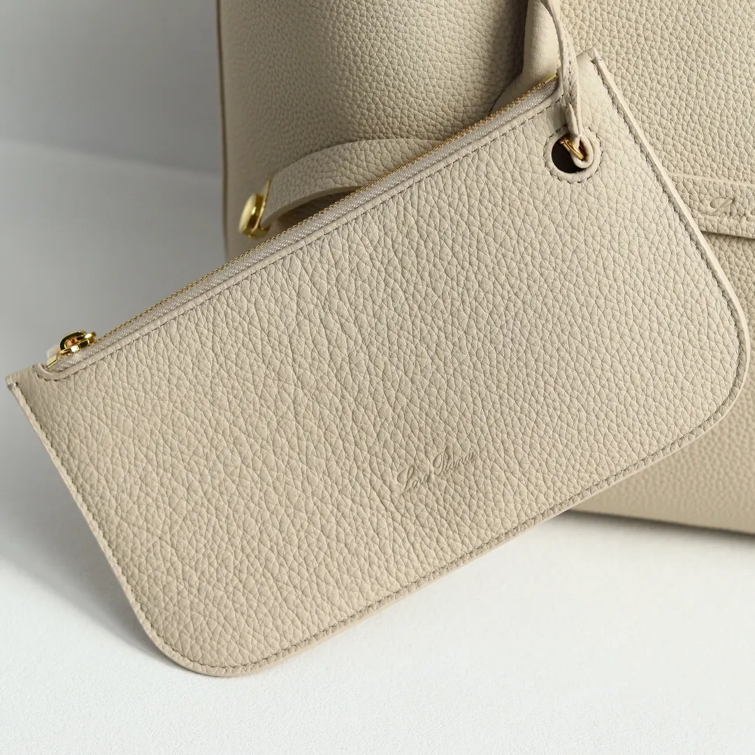 皮革 Loro piana Ghiera 手提包 通勤手提款