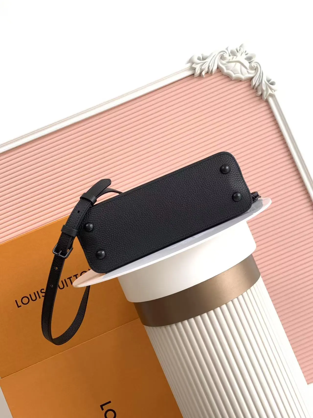 Black Chain Bag Leather