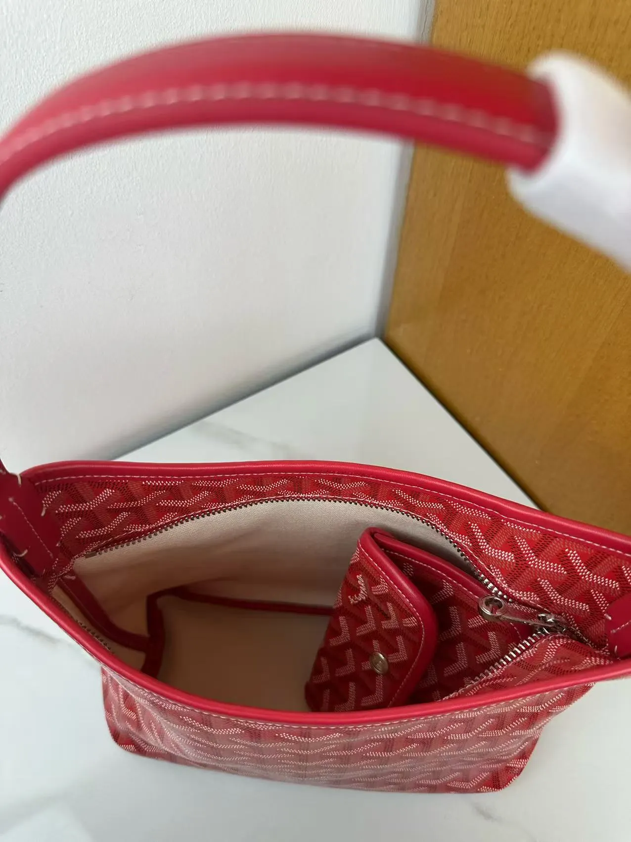 Goyard Hobo 腋下包 复古腋下背款
