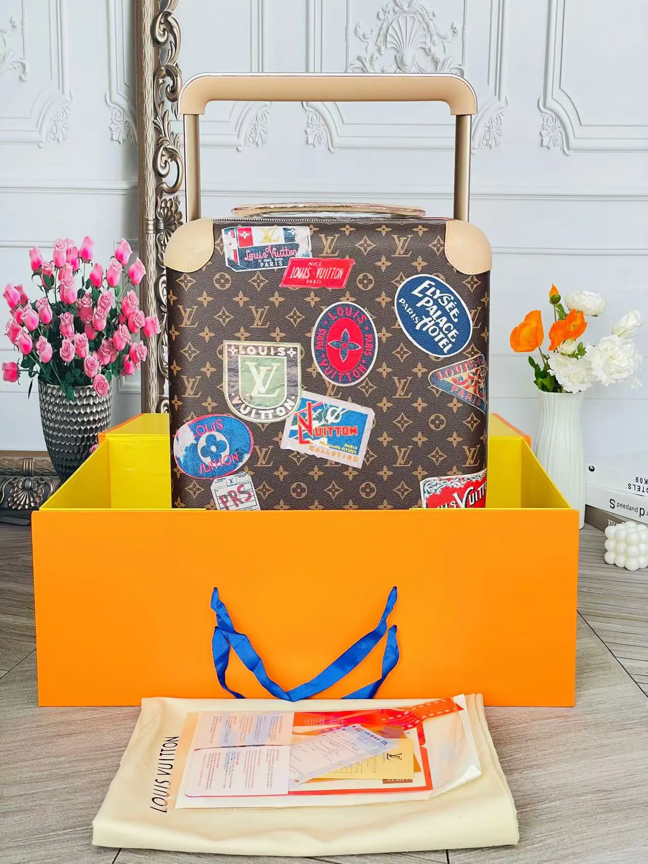 LV 老花 帆布 行李箱 旅行拉杆款 輕便出行款(數字9) LV 老花 帆布 行李箱 旅行拉杆款 輕便出行款(數字9)