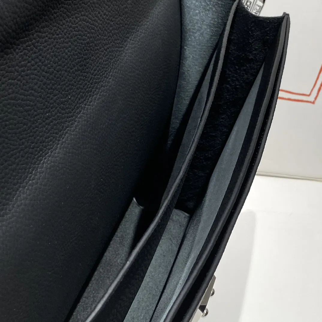 黑色 小牛皮 ｜Sac depeches light 公文包 商务通勤款