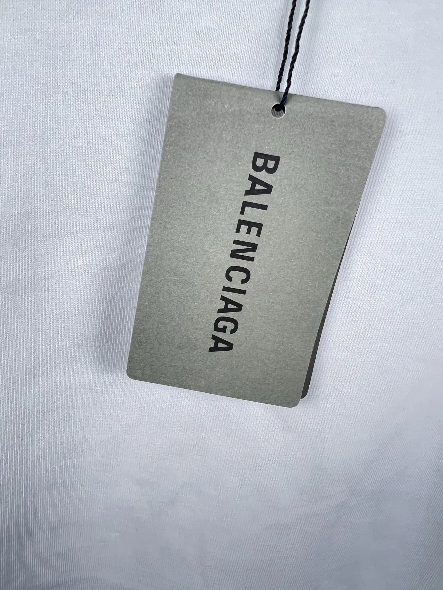 Balenciaga 26SS 刺绣 纯棉 短袖T恤