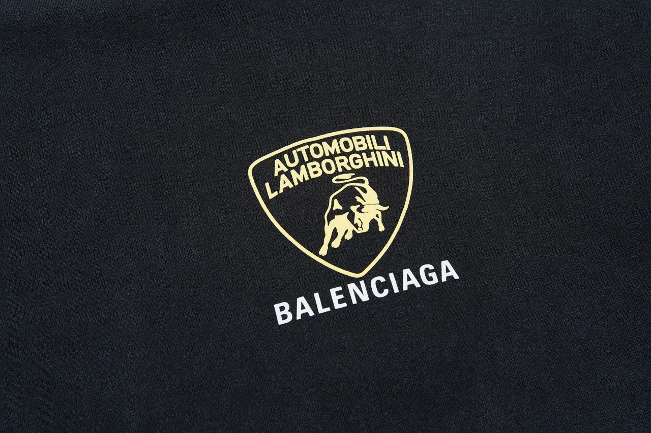 Balenciaga 黑色 短袖T恤