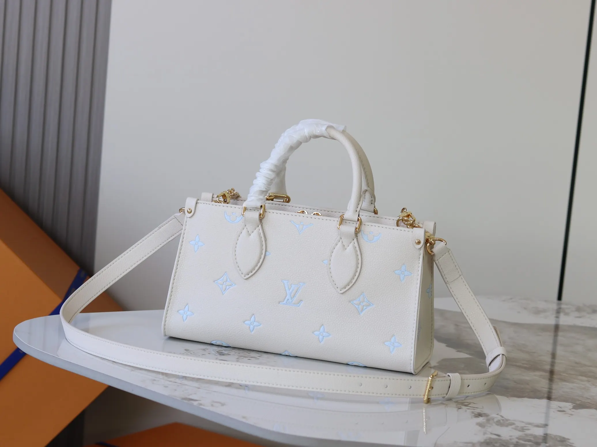 Blue Chain Bag