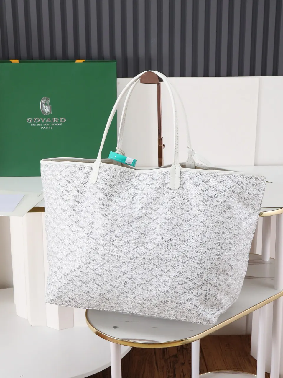Goyard 帆布 腋下包 復古腋下背款
