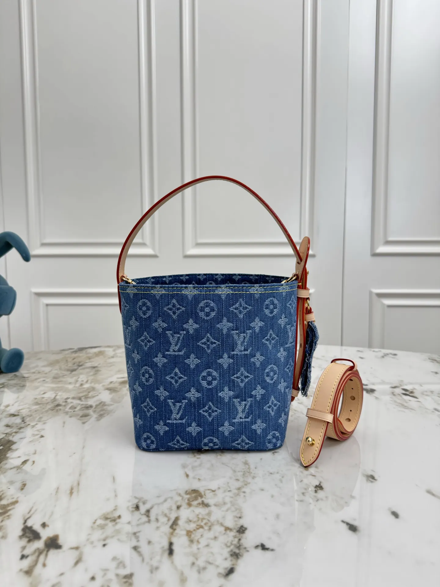 Louis Vuitton M27626 红色 皮革 手提包