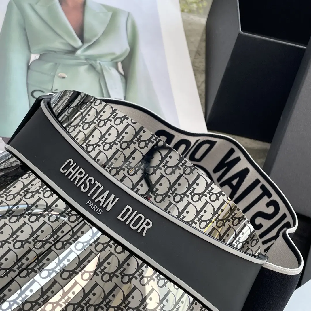 Dior 黑色Oblique腰带 双扣配饰款