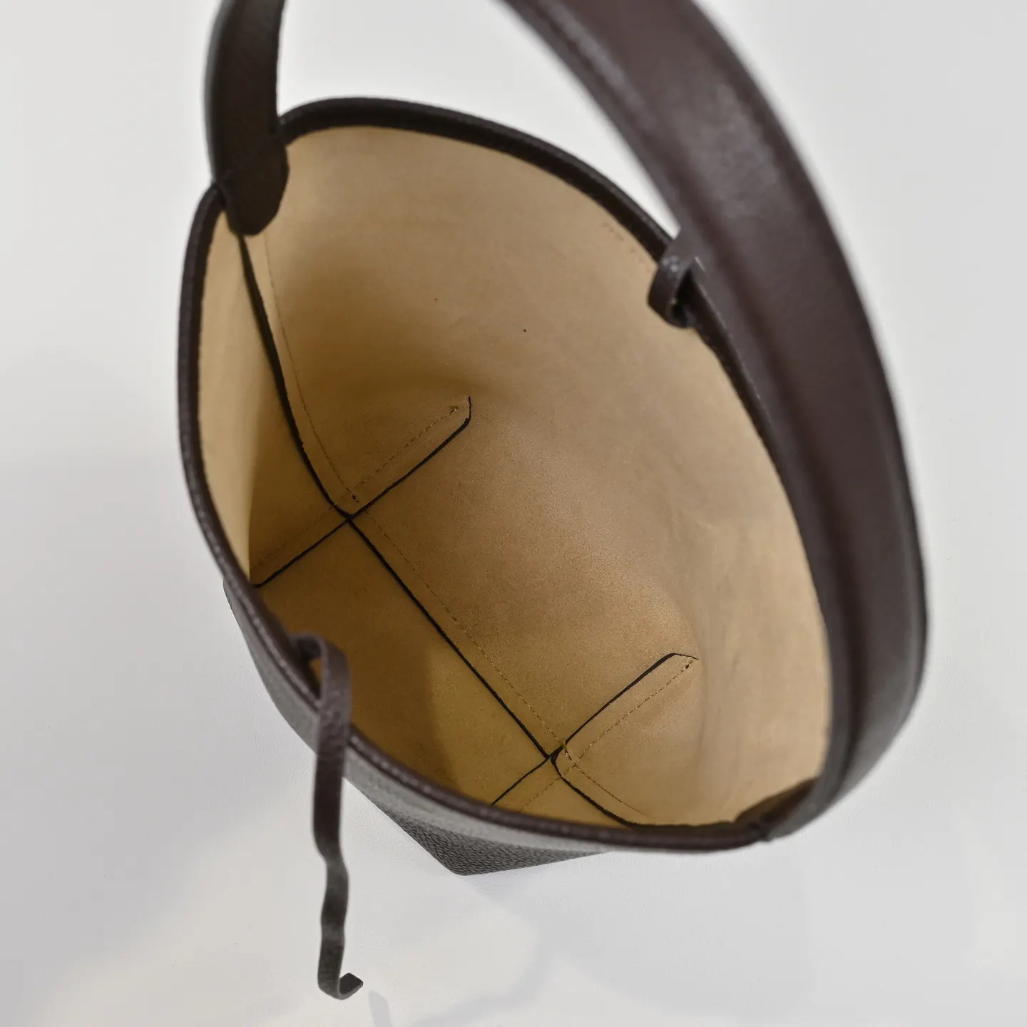Bucket Bag Casual Leather
