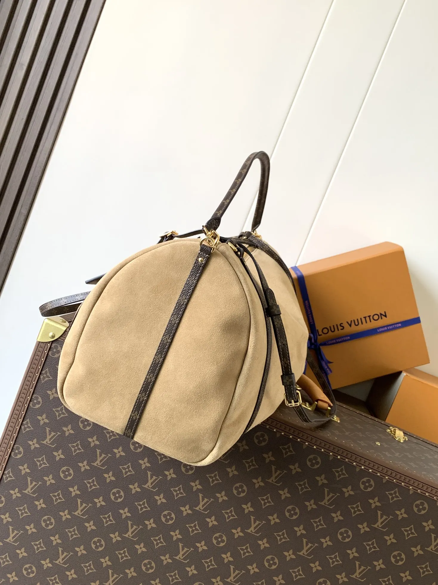 Black Fashion Item Travel Leather