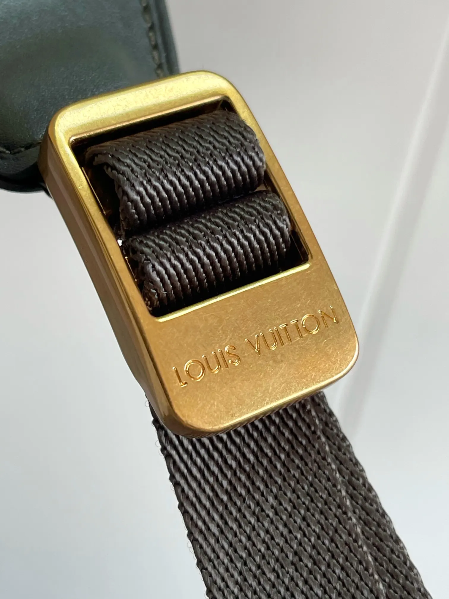 Louis Vuitton Green Monogram Tote Bag