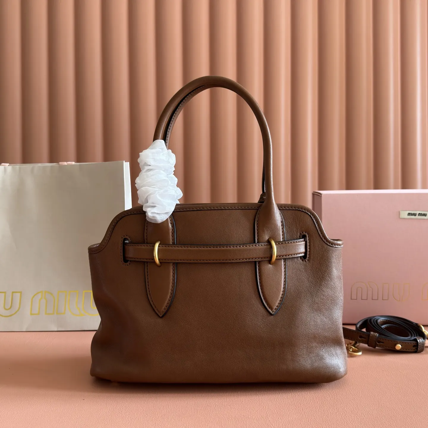 Gold Shoulder Bag