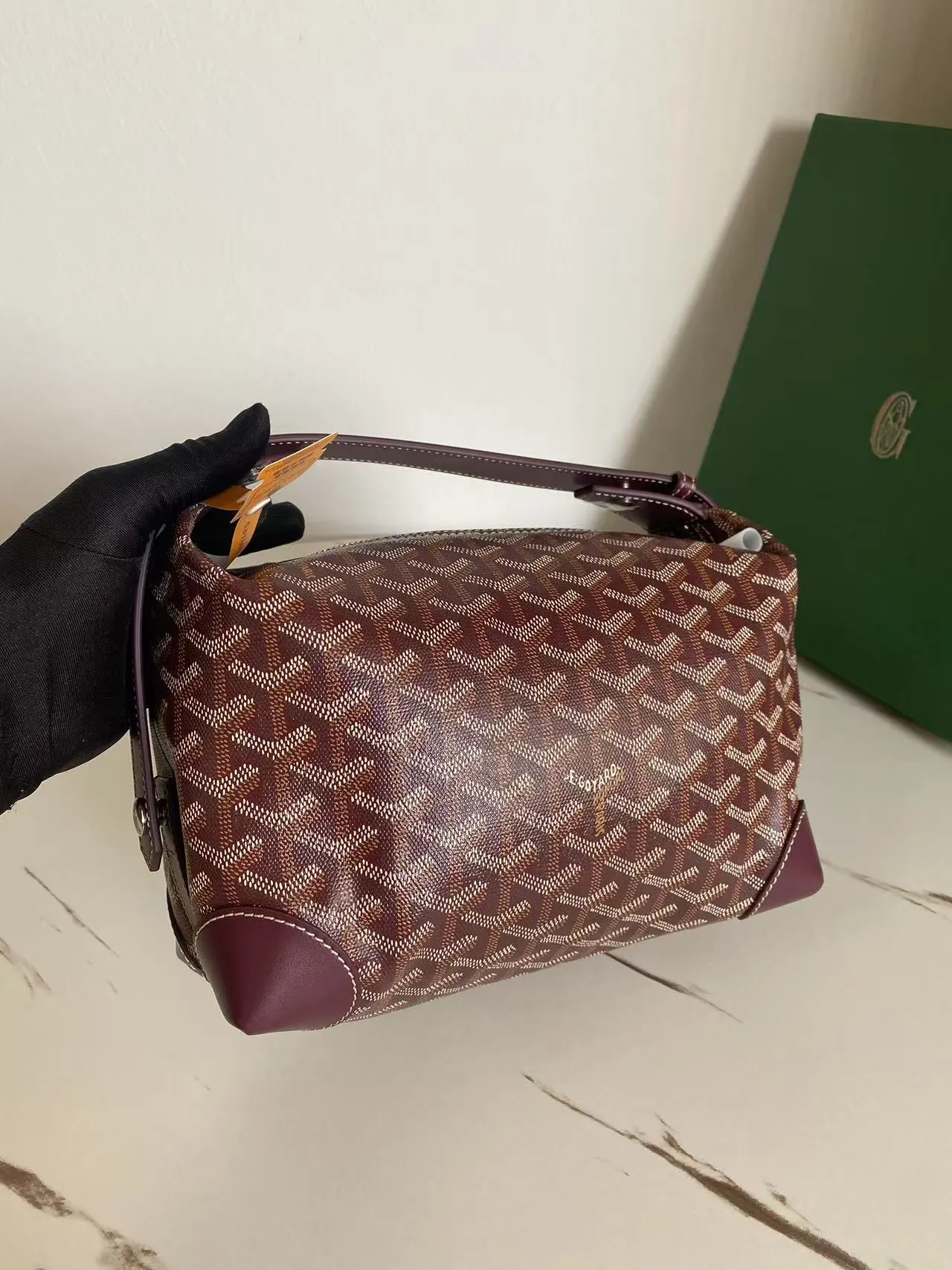 Cosmetic Pouch Leather