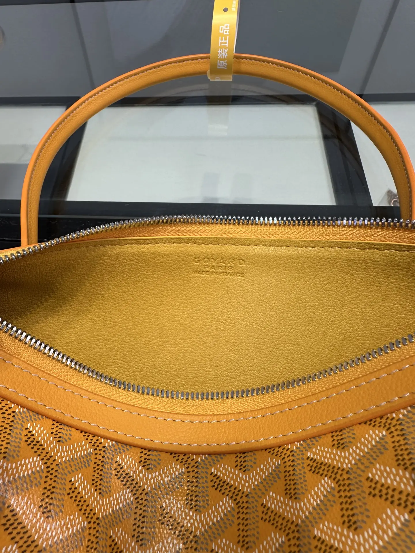 Goyard 黄色 手提随性 腋下时髦 轻松适 通勤约会各种场合 腋下包 复古腋下背款