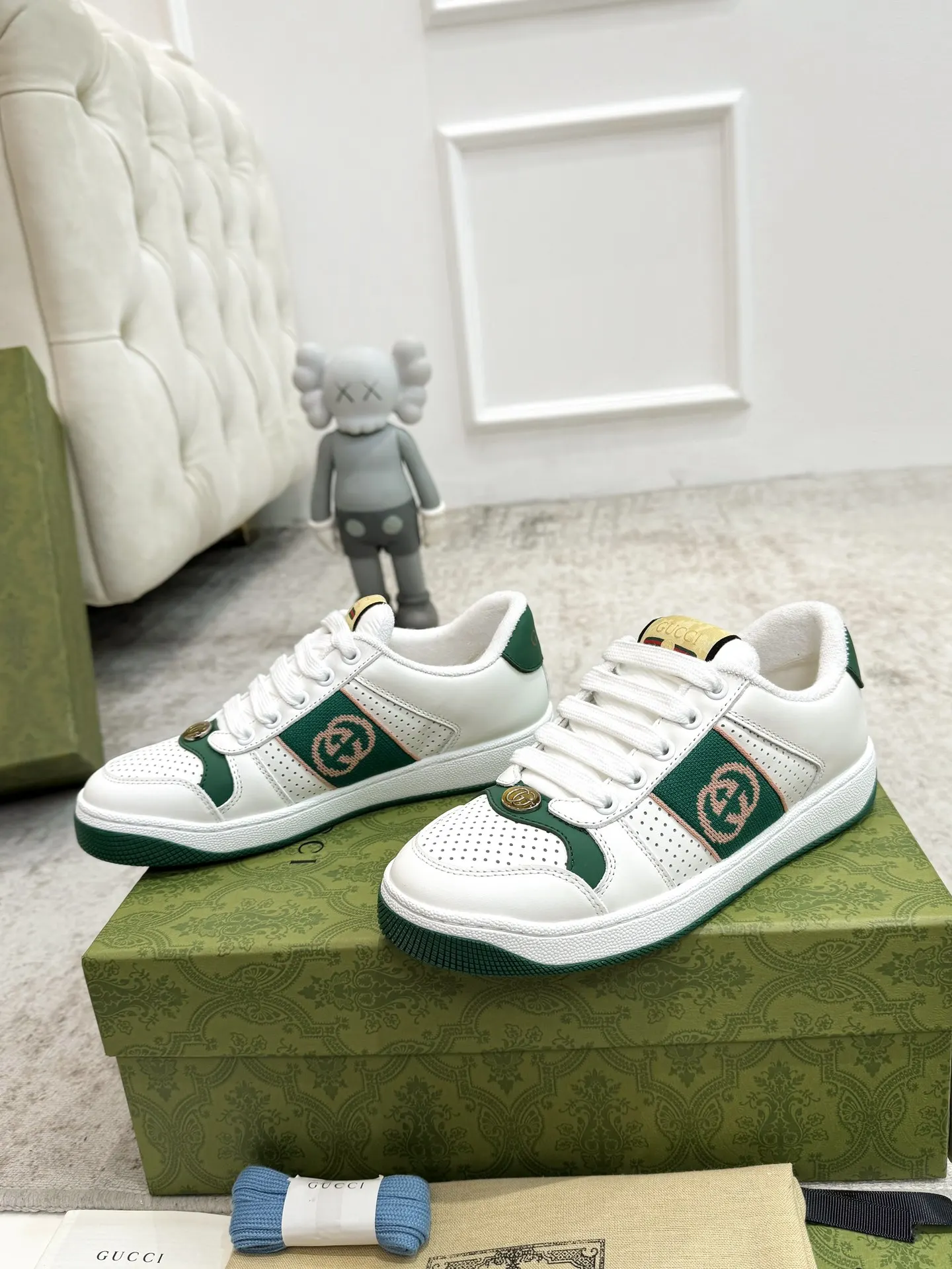 Gucci Logo休閒運動鞋