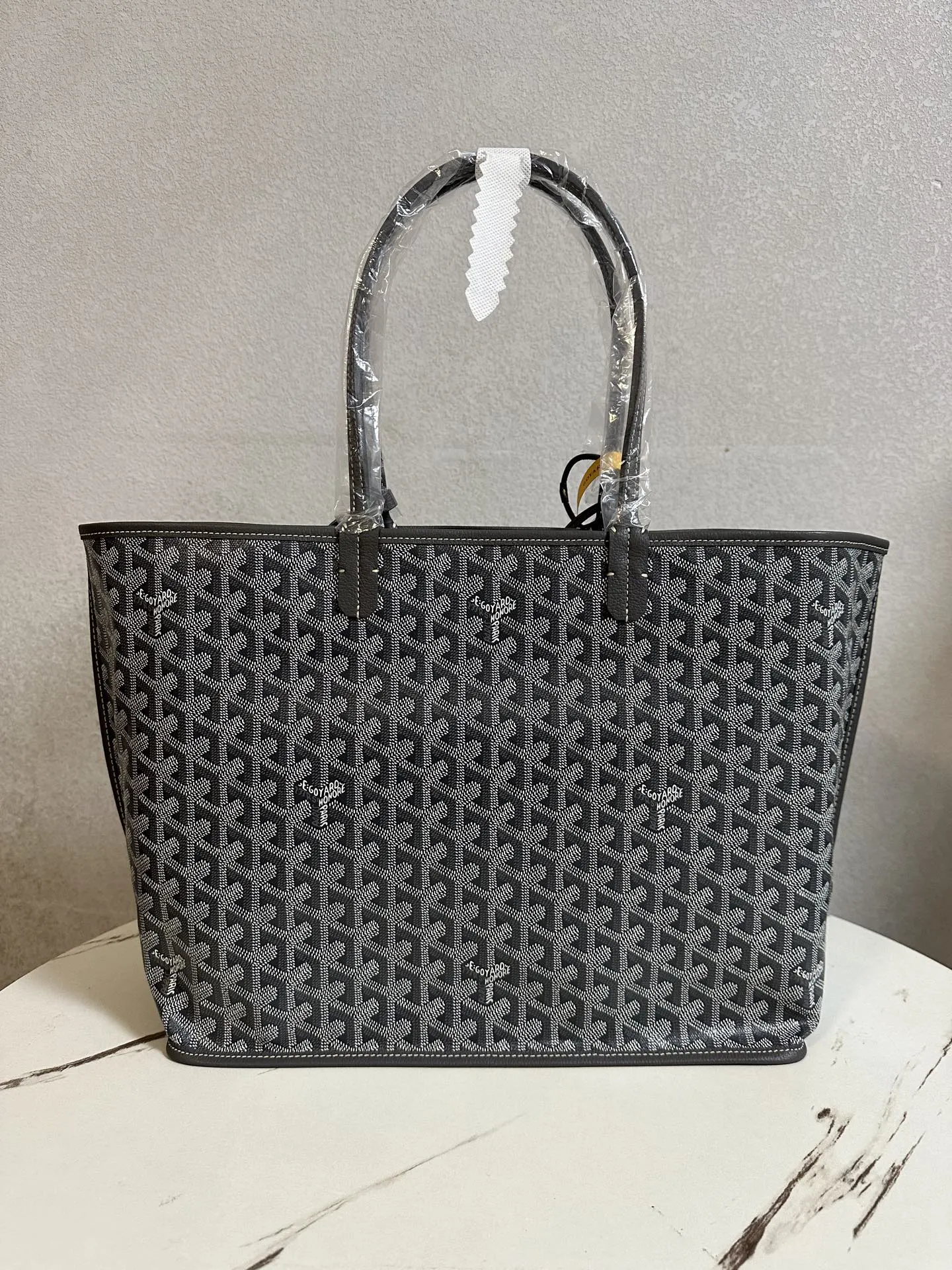 Goyard 灰色 小牛皮 托特包 大容量托特款