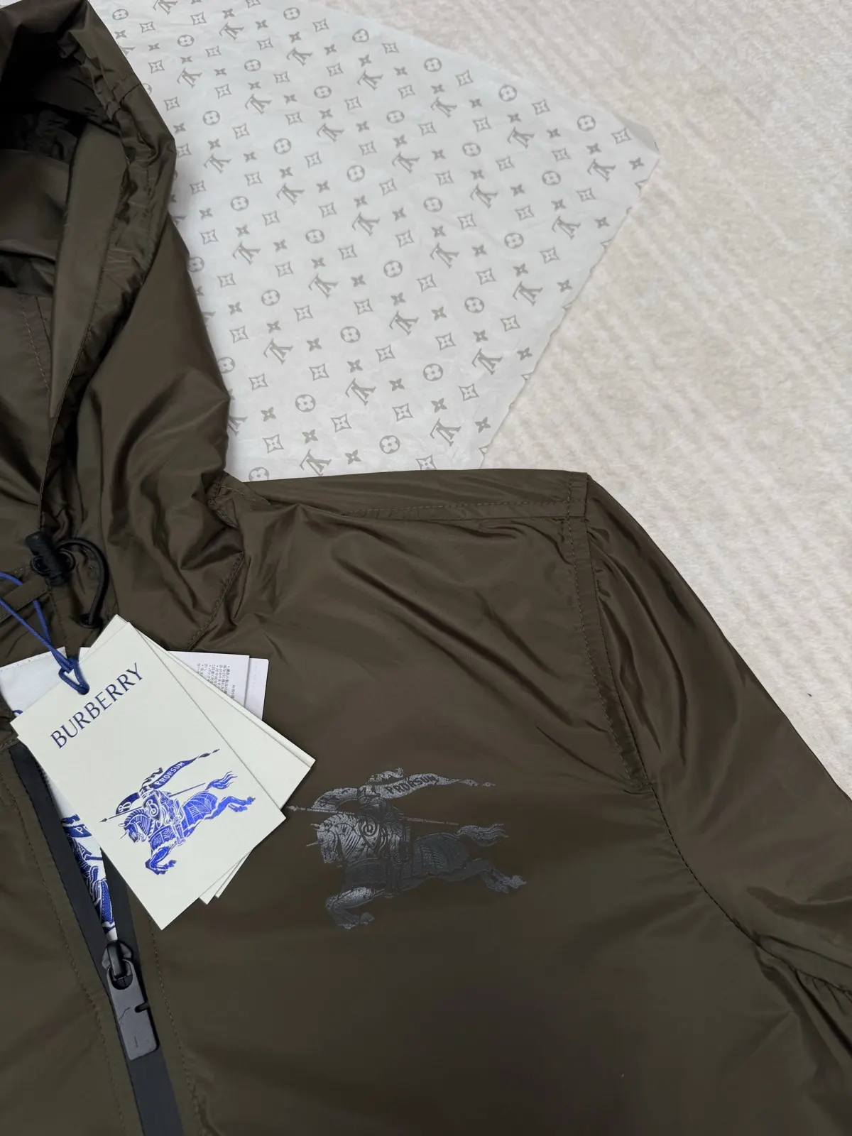 Burberry 印花 尼龙 外套 通勤休闲款