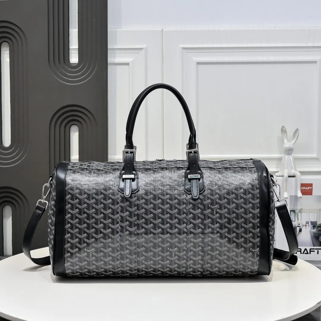 Goyard 黑色 牛皮 旅行袋 大容量旅行款