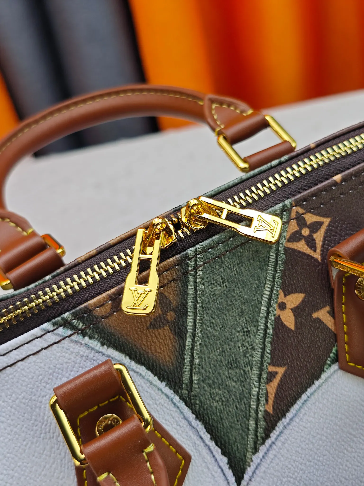 LV Speedy 牛皮 手提包 通勤手提款