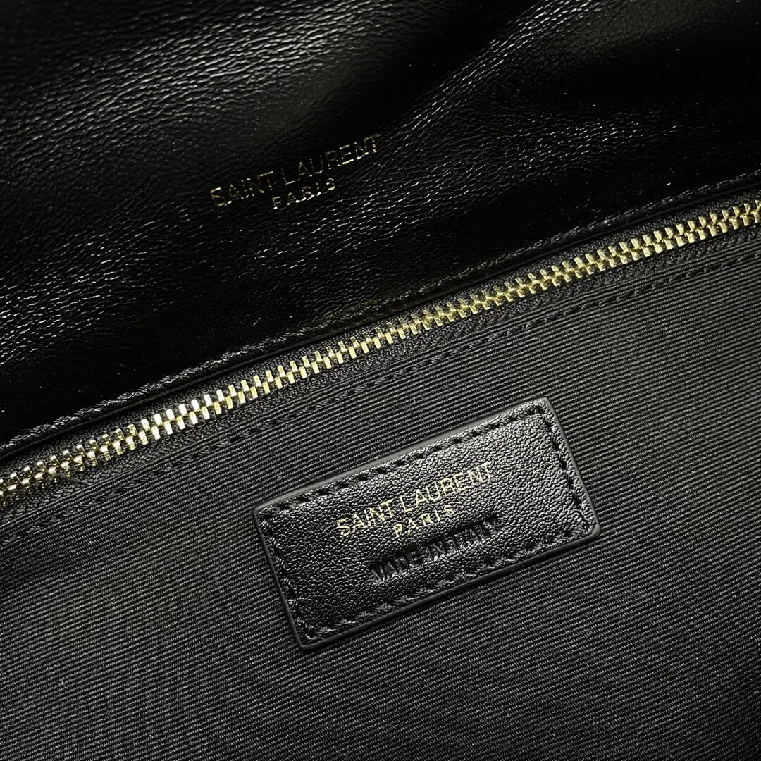 Black Silver Chain Bag Image 9 Black Silver Chain Bag Image 9