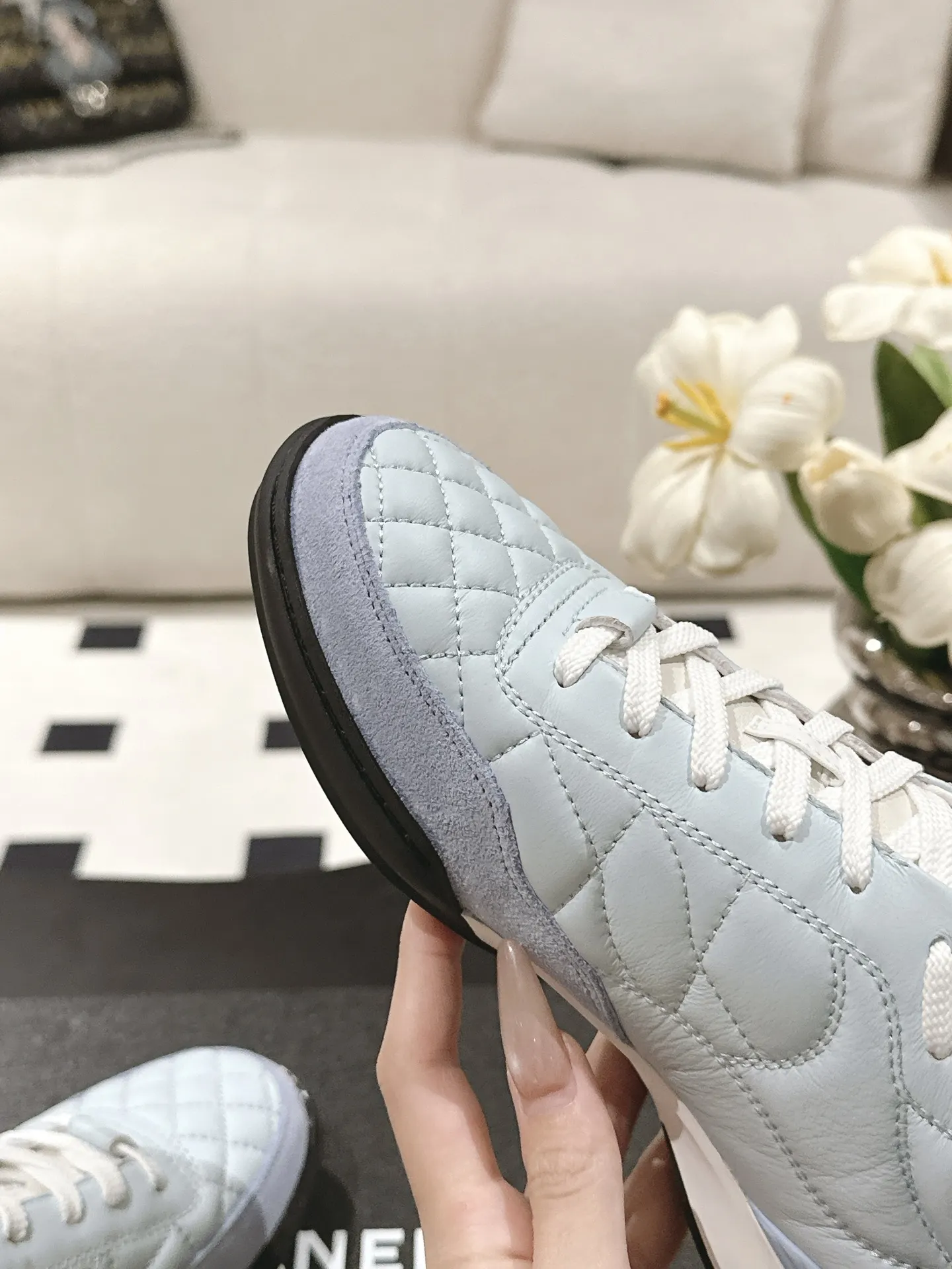Chanel Sheepskin Shoes Sneakers