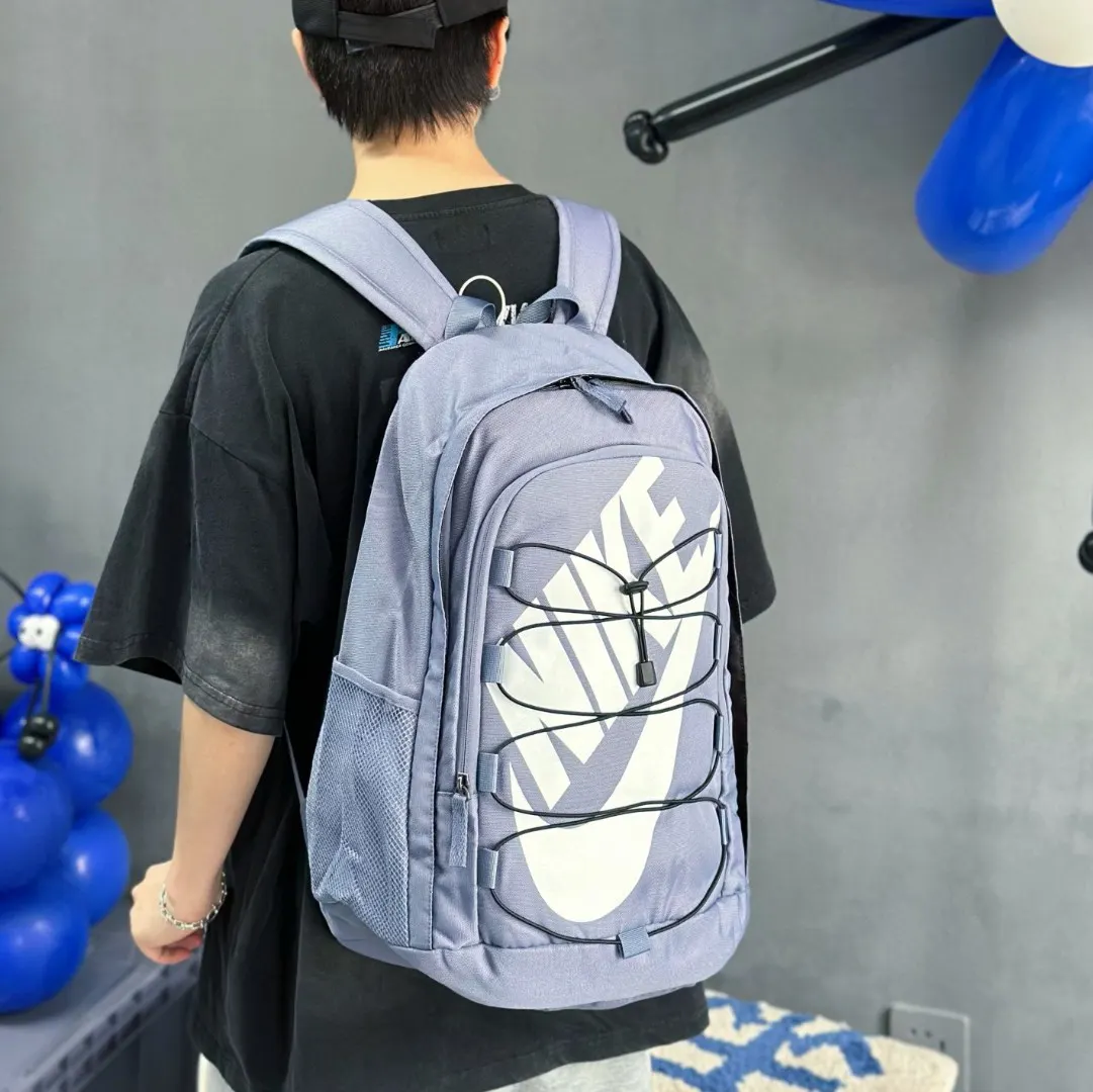 粉色 Nike耐克抽绳系列單肩包学生书包 日常單肩背款(數字9) 粉色 Nike耐克抽绳系列單肩包学生书包 日常單肩背款(數字9)