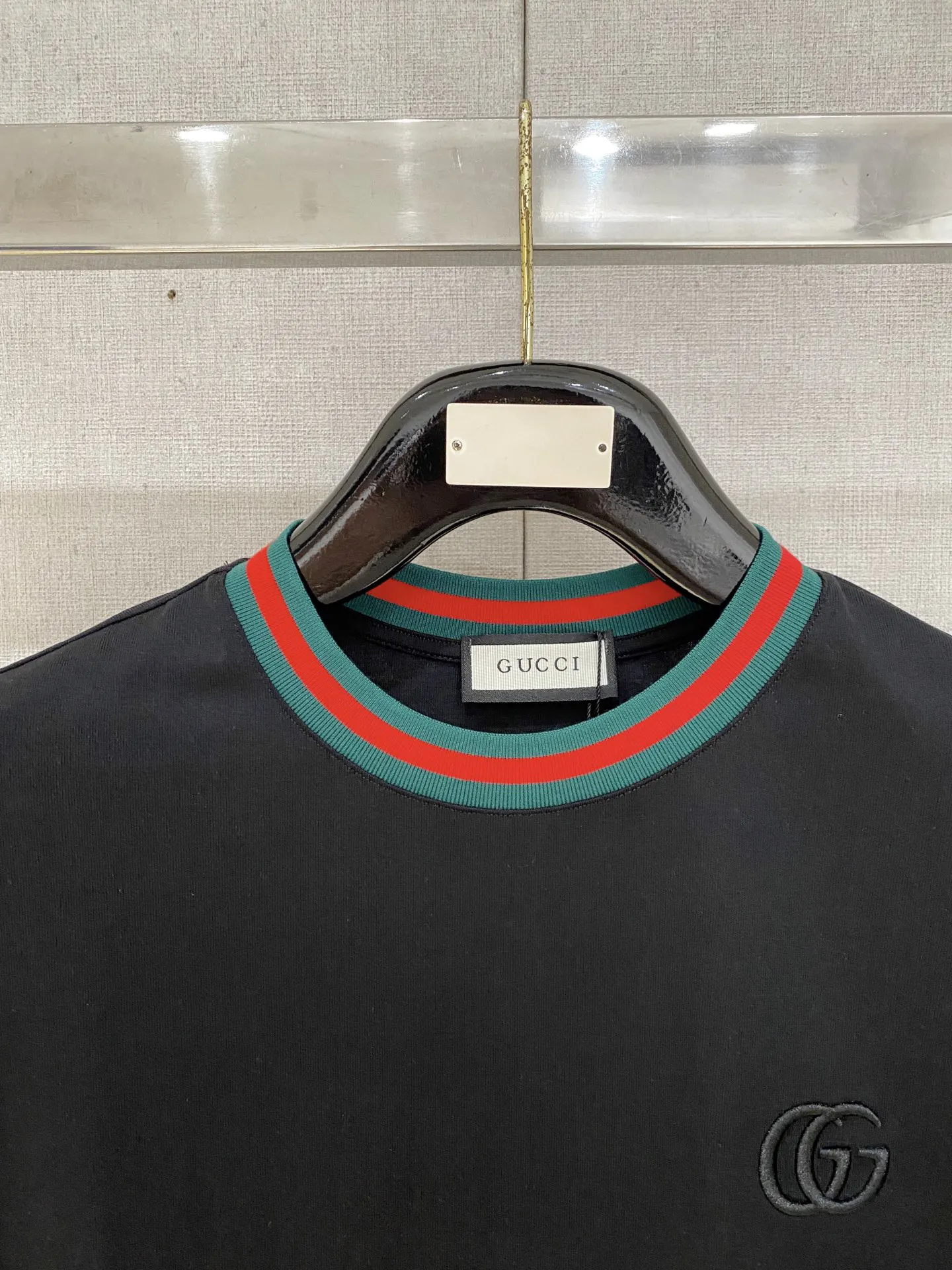 Gucci Double G 双G刺绣短袖T恤