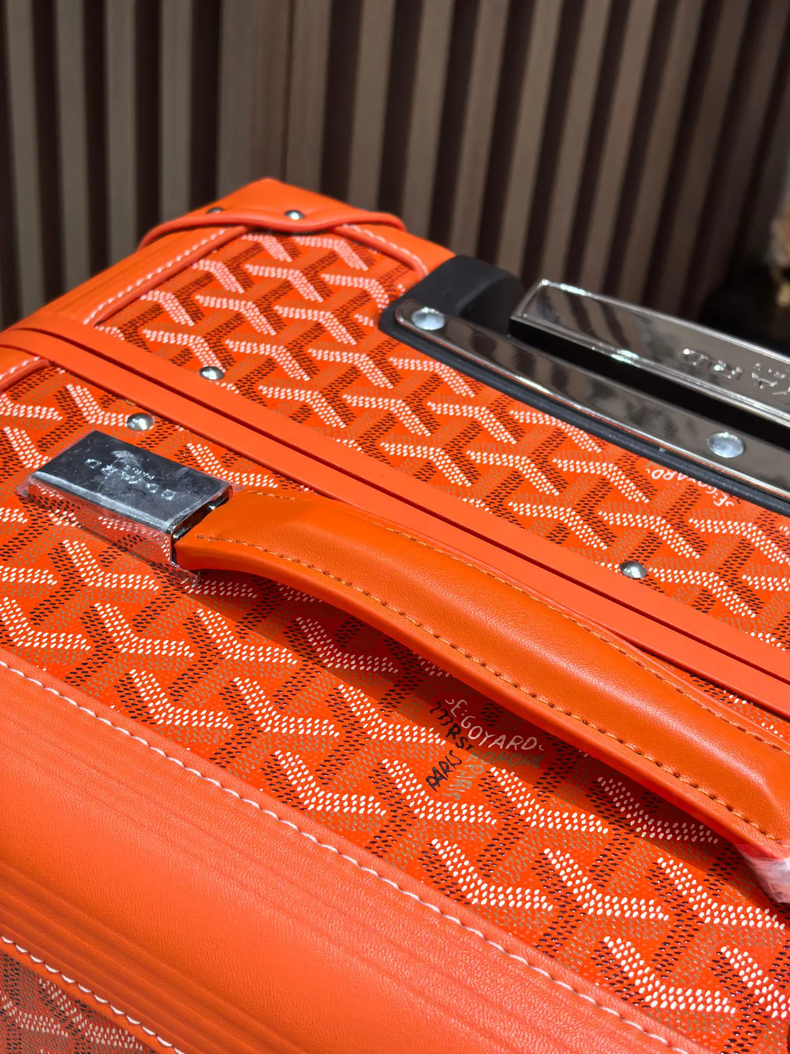 Goyard 戈雅 寸登机箱 全手工精心打造 行李箱 旅行拉杆款 轻便出行款