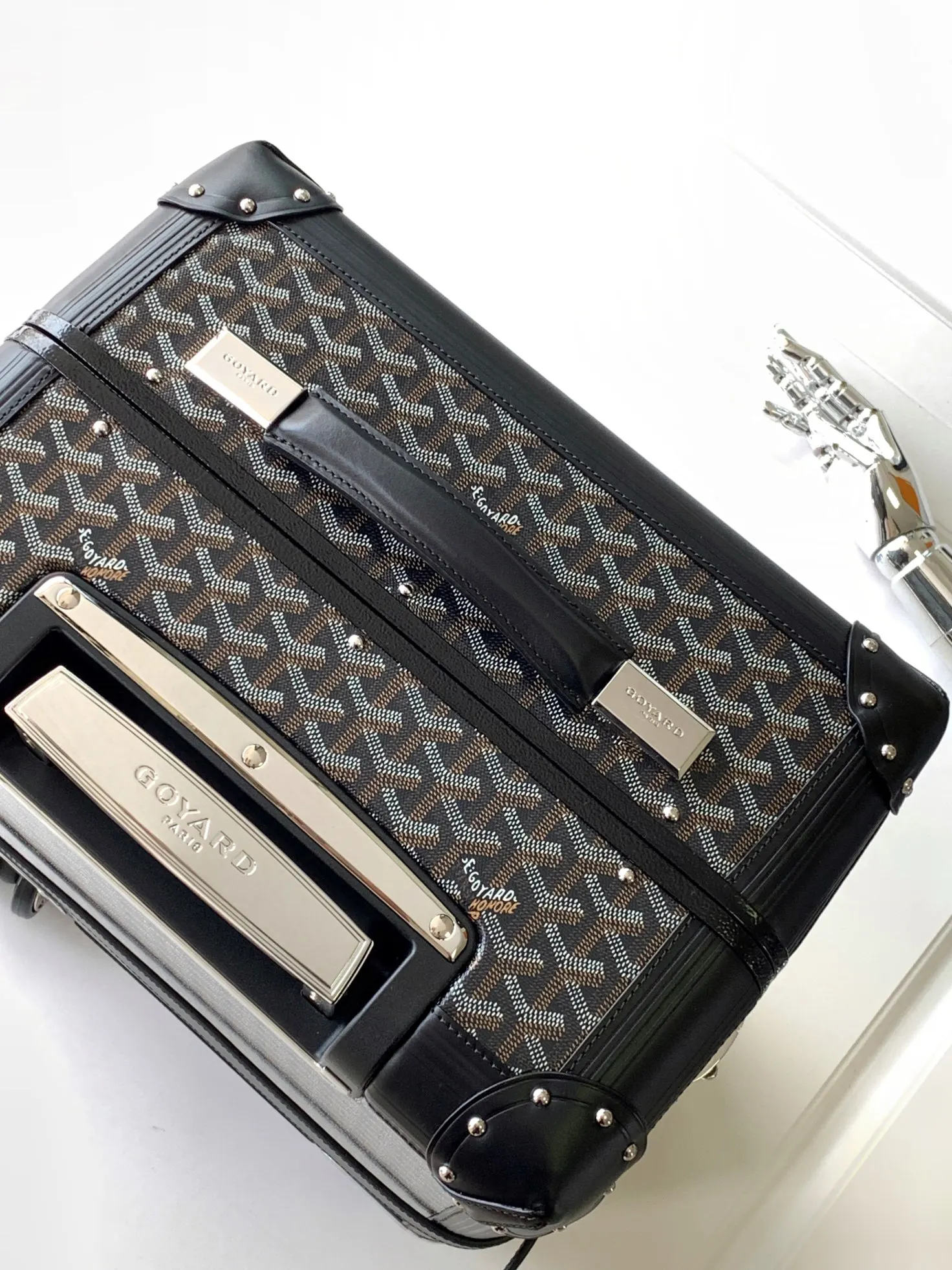 Goyard 戈雅 寸登机箱 全手工精心打造 行李箱 旅行拉杆款 輕便出行款