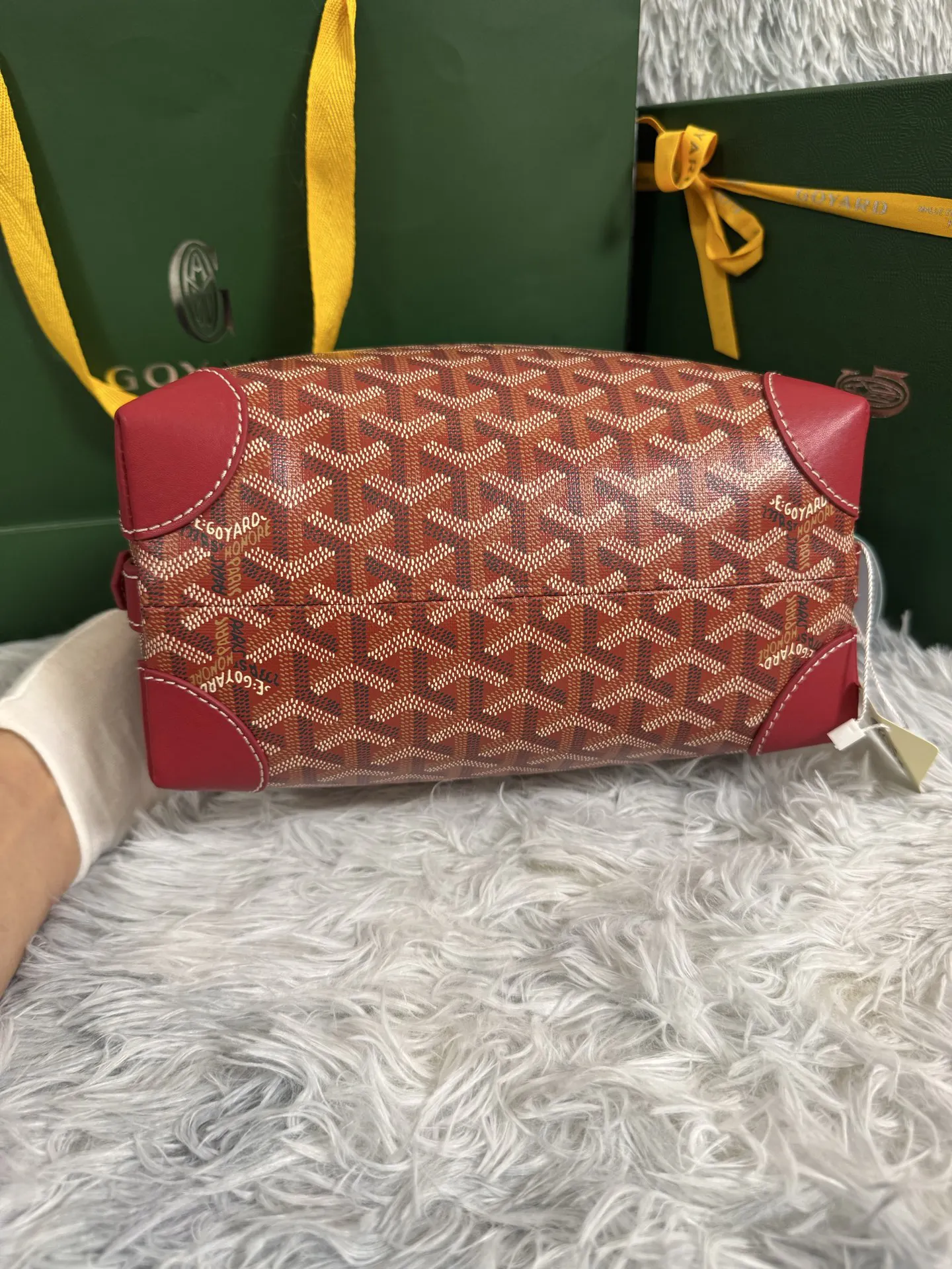 Cosmetic Pouch Leather