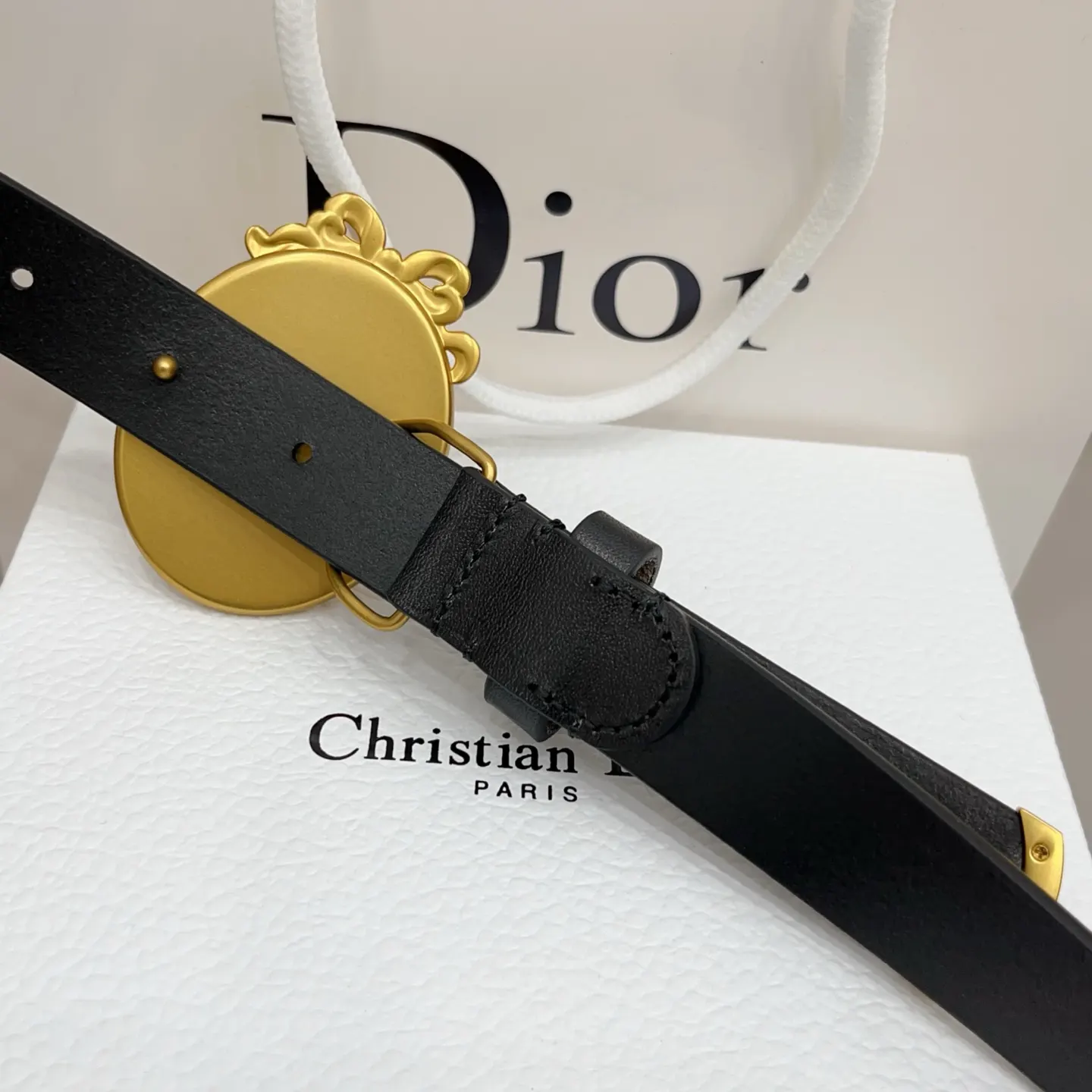 Dior 黑色小牛皮裙装 精致穿搭款