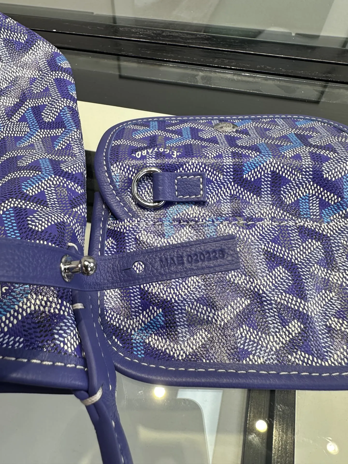 Goyard Hobo 戈雅 迷你hobo 腋下包 蓝莓紫 四季炫彩 托特包 大容量托特款