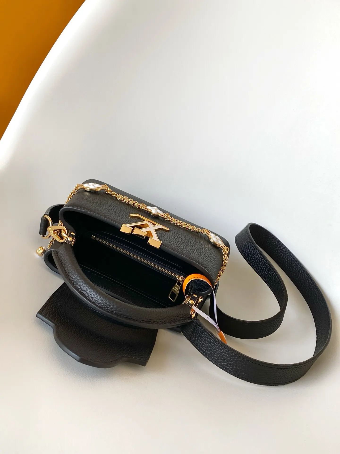 Louis Vuitton Black Chain Bag Leather Image 7 Louis Vuitton Black Chain Bag Leather Image 7