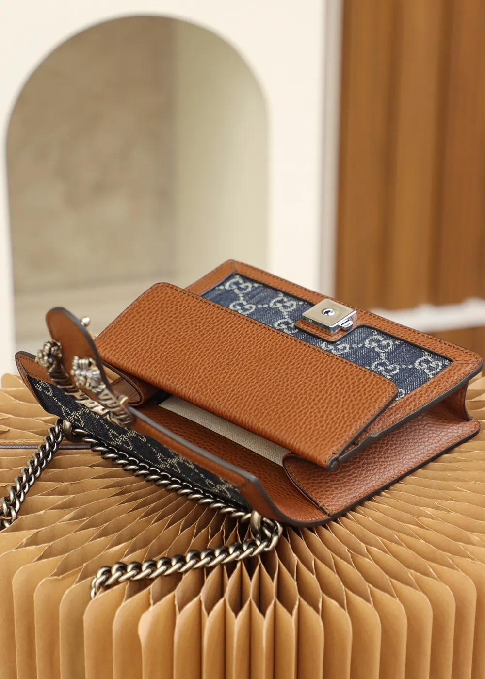 Gucci Dionysus 牛仔 斜挎包