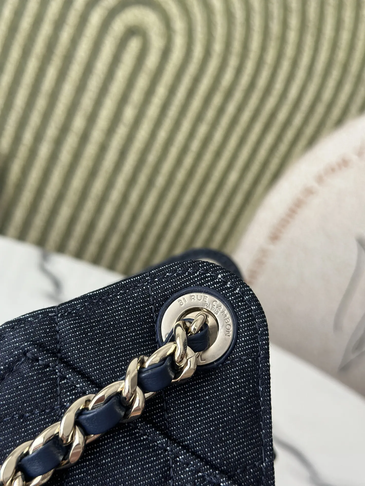 CHANEL Hobo 牛仔 腋下包 复古腋下背款