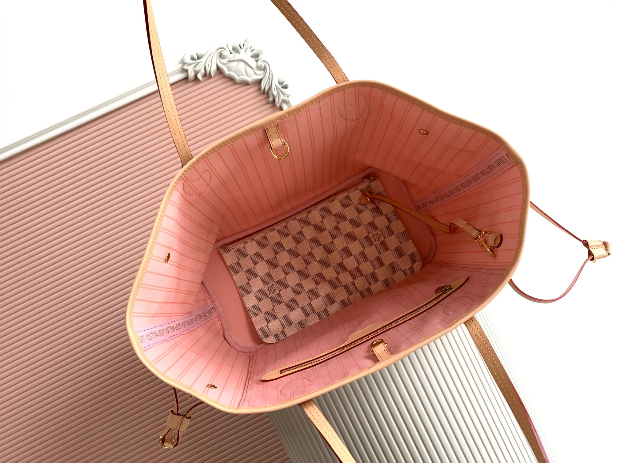 Neverfull 牛皮 托特包 大容量托特款